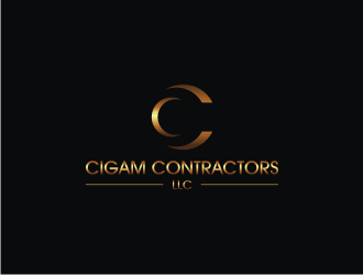 Cigam Contractors, LLC logo design by R-art