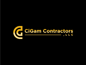 Cigam Contractors, LLC logo design by jafar