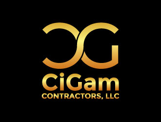 Cigam Contractors, LLC logo design by daywalker