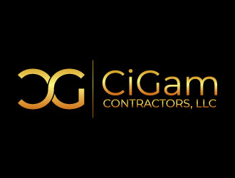 Cigam Contractors, LLC logo design by daywalker