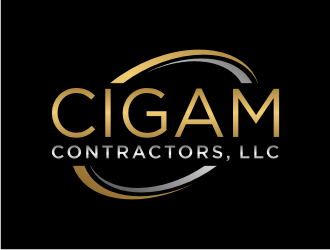 Cigam Contractors, LLC logo design by Artomoro