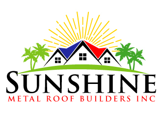 Sunshine Metal Roof Builders Inc logo design by ElonStark