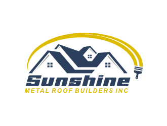 Sunshine Metal Roof Builders Inc logo design by lintinganarto