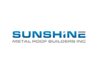 Sunshine Metal Roof Builders Inc logo design by Artomoro