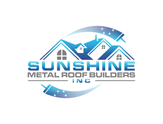 Sunshine Metal Roof Builders Inc logo design by cahyobragas