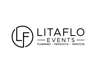 LitaFlo Events (Planning - Products - Services) logo design by lexipej