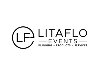 LitaFlo Events (Planning - Products - Services) logo design by lexipej