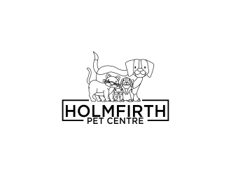 Holmfirth Pet Centre logo design by oke2angconcept