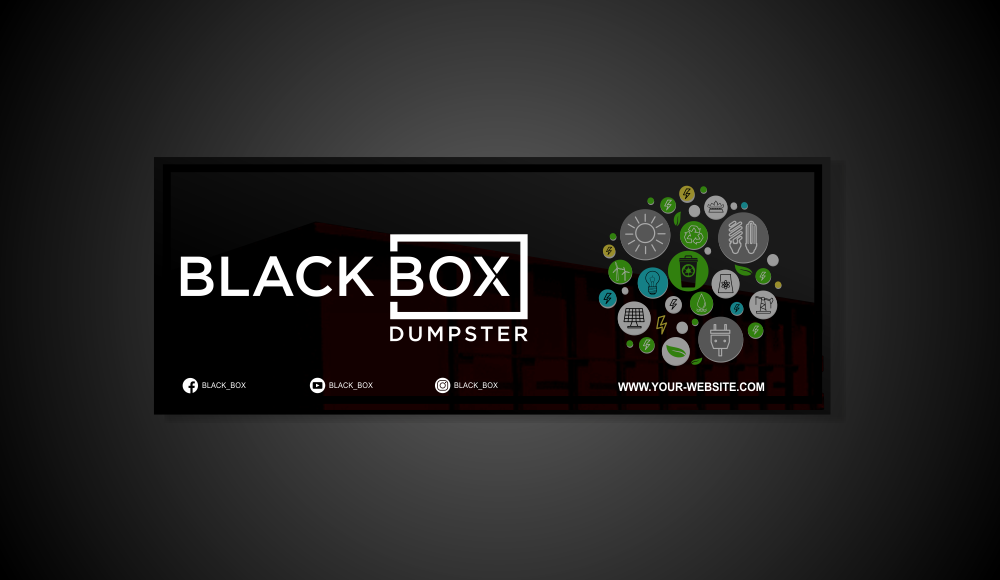 Black Box Dumpster logo design by Dhieko