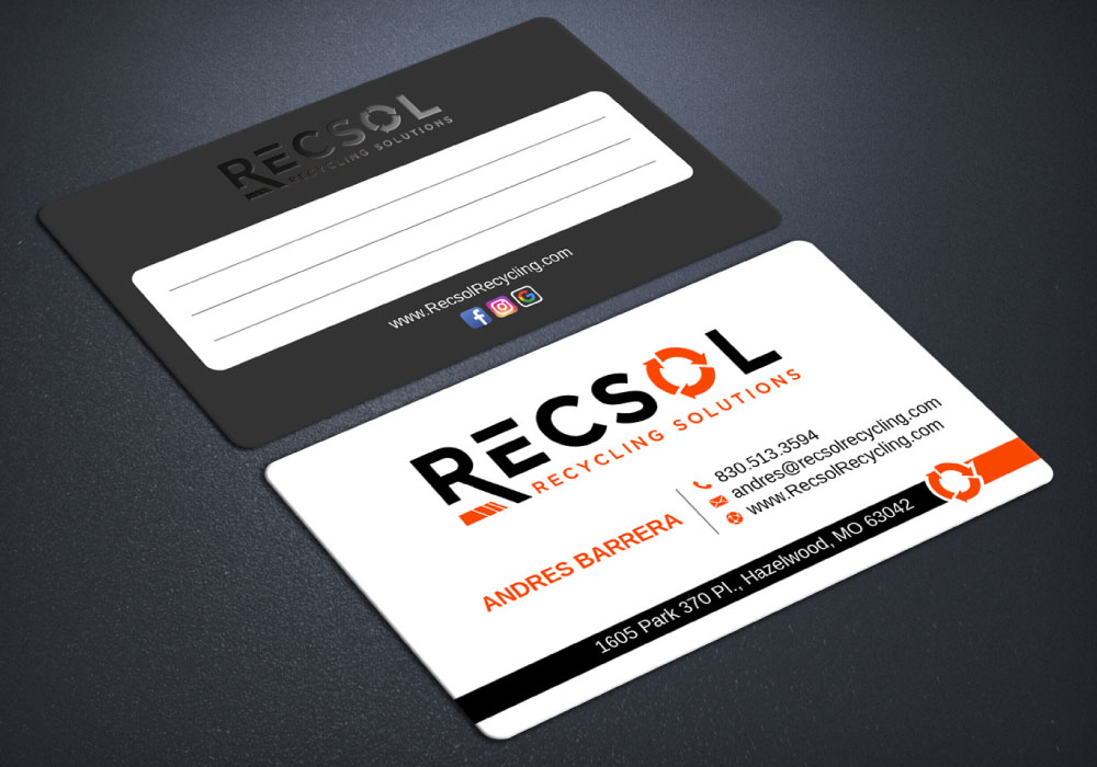 RECSOL - Recycling Solutions  logo design by Boomstudioz