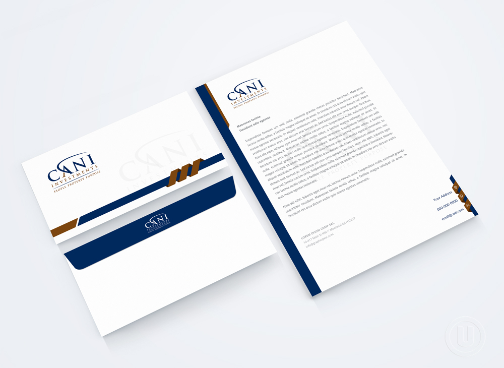 CANI Investments  logo design by Ulid