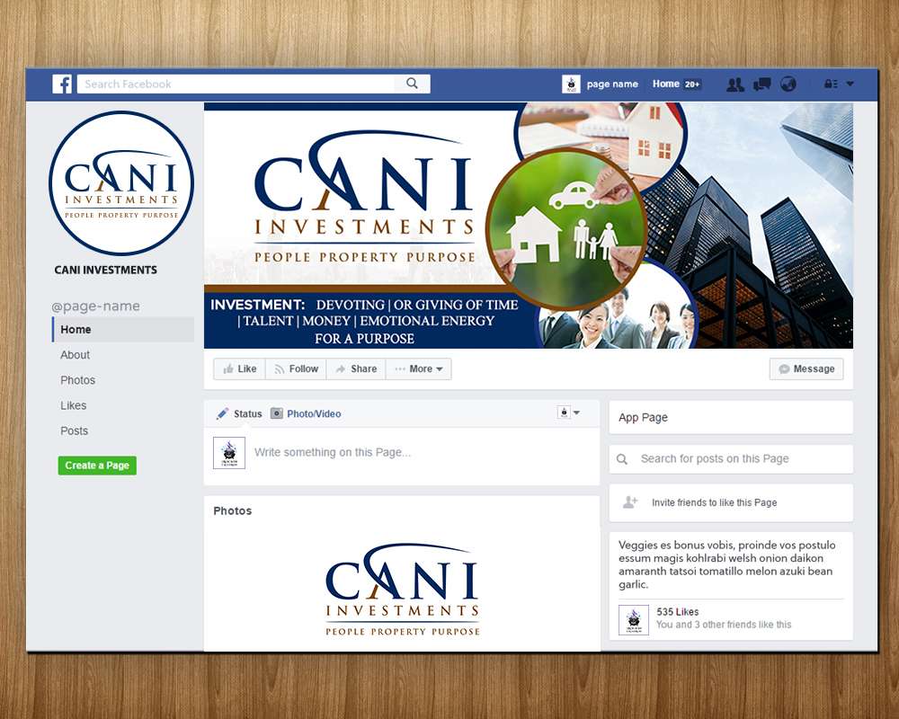 CANI Investments  logo design by MastersDesigns