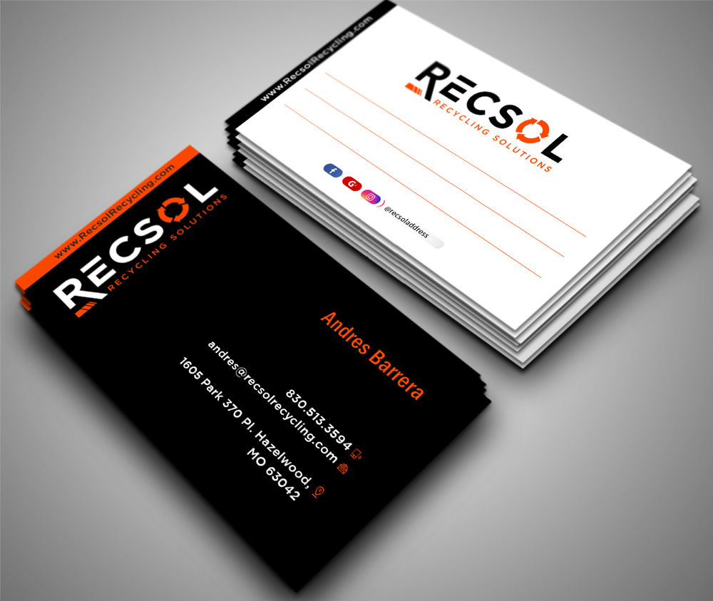 RECSOL - Recycling Solutions  logo design by Sofia Shakir