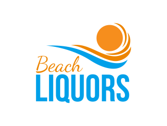 Beach Liquors logo design by almaula