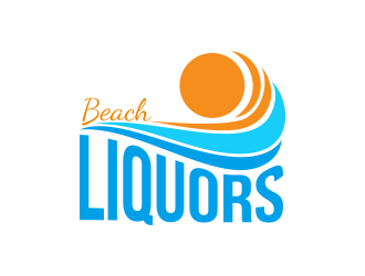 Beach Liquors logo design by almaula