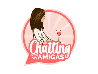 Chatting with My Amigas logo design by IrvanB