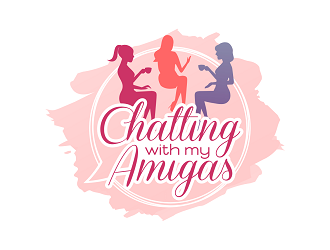 Chatting with My Amigas logo design by haze