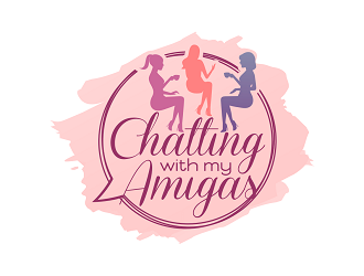 Chatting with My Amigas logo design by haze