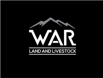 WAR Land And Livestock  logo design by kimora