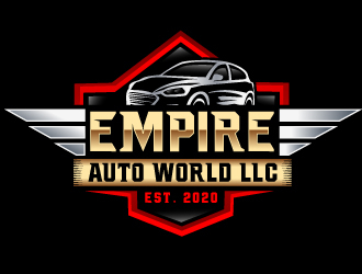 EMPIRE AUTO WORLD LLC logo design by LucidSketch