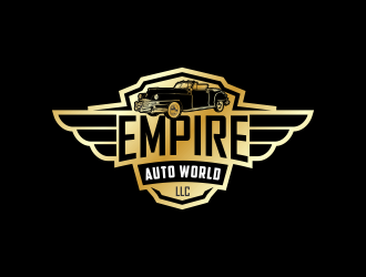 EMPIRE AUTO WORLD LLC logo design by Dhieko