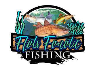 Flats Fanatic Fishing  logo design by serprimero