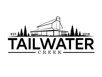 Tailwater Creek logo design by LucidSketch