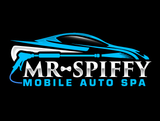 Mr. Spiffy Mobile Auto Spa logo design by ElonStark