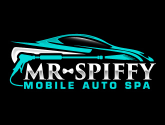 Mr. Spiffy Mobile Auto Spa logo design by ElonStark