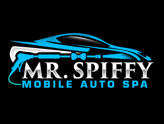Mr. Spiffy Mobile Auto Spa logo design by ElonStark