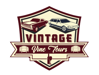 Vintage Vine Tours logo design by axel182