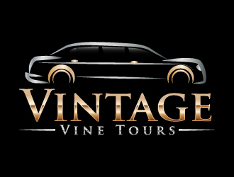 Vintage Vine Tours logo design by karjen