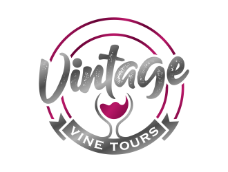 Vintage Vine Tours logo design by FriZign
