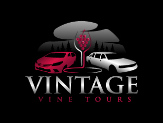 Vintage Vine Tours logo design by MUSANG