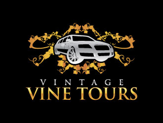 Vintage Vine Tours logo design by daywalker