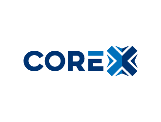 CoreX logo design by denfransko