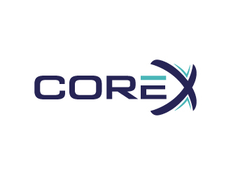 CoreX logo design by akilis13