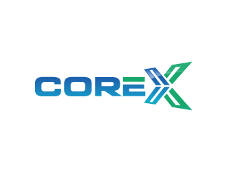 CoreX logo design by akilis13