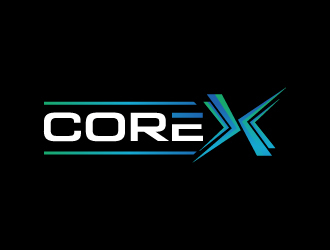 CoreX logo design by akilis13