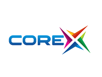 CoreX logo design by serprimero