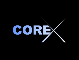 CoreX logo design by bomie