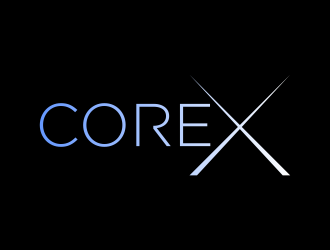 CoreX logo design by bomie