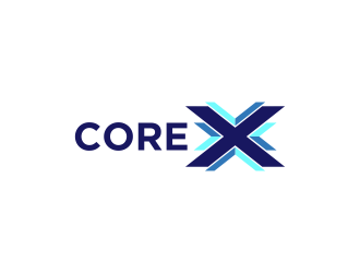 CoreX logo design by Barkah