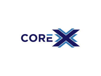 CoreX logo design by Barkah