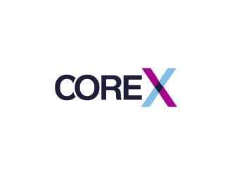 CoreX logo design by marshall