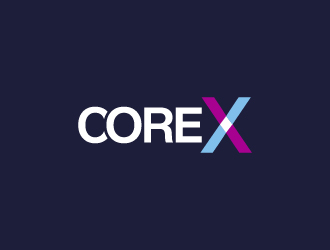 CoreX logo design by marshall