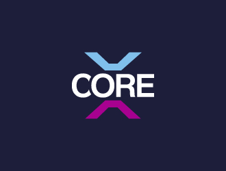CoreX logo design by marshall