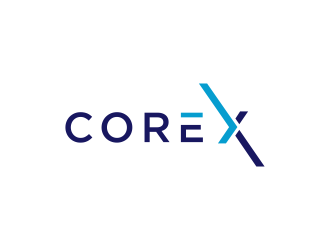 CoreX logo design by haidar
