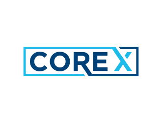CoreX logo design by haidar