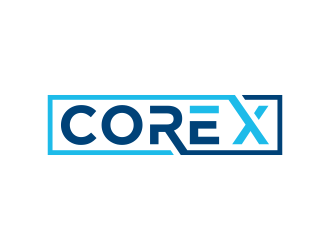 CoreX logo design by haidar